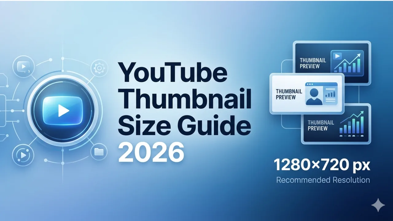YouTube Thumbnail Size Guide 2026